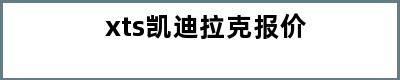 xts凯迪拉克报价