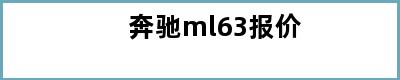 奔驰ml63报价