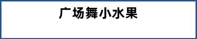 广场舞小水果